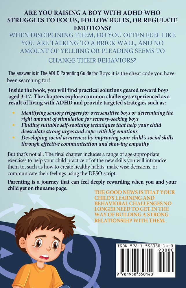 The ADHD Parenting Guide for Boys by Richard Bass (Paperback)