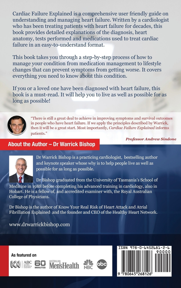 Cardiac Failure Explained by Warrick Bishop (Hardcover)