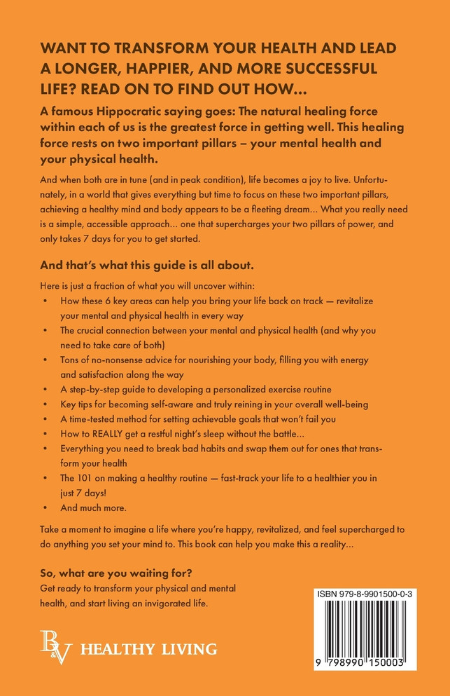 The Two Pillars of Power by B&V Healthy Living (Paperback)