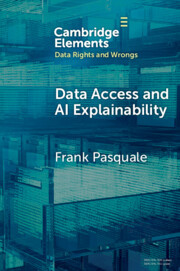 Data Access and AI Explainability by Frank Pasquale (Paperback)