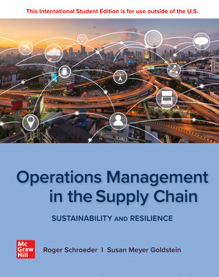 OPERATIONS MANAGEMENT IN THE SUPPLY CHAIN: DECISIONS and CASES (Paperback)