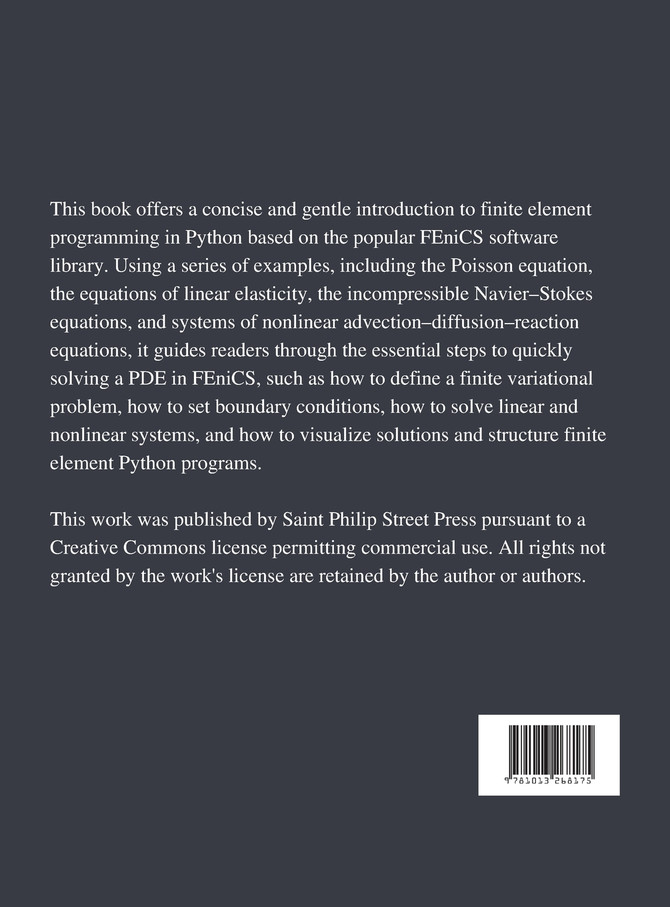 Solving PDEs in Python (Hardcover)