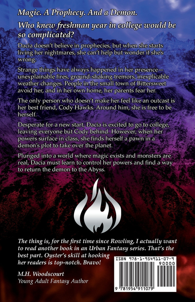 Dacia Wolf & the Prophecy by Mandi Oyster (Paperback)