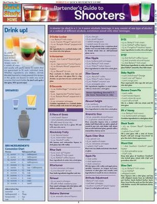 Bartender'S Guide To Shooters