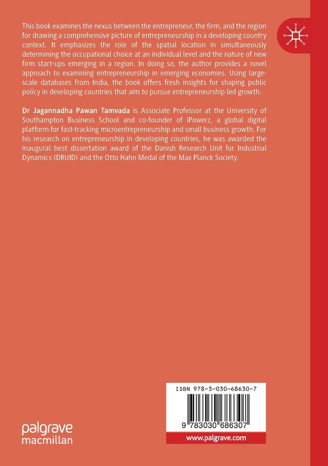 Microentrepreneurship in a Developing Country by Jagannadha Pawan Tamvada (Paperback)