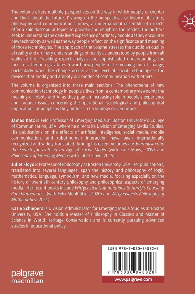 Perceiving the Future through New Communication Technologies by James Katz (Hardcover)