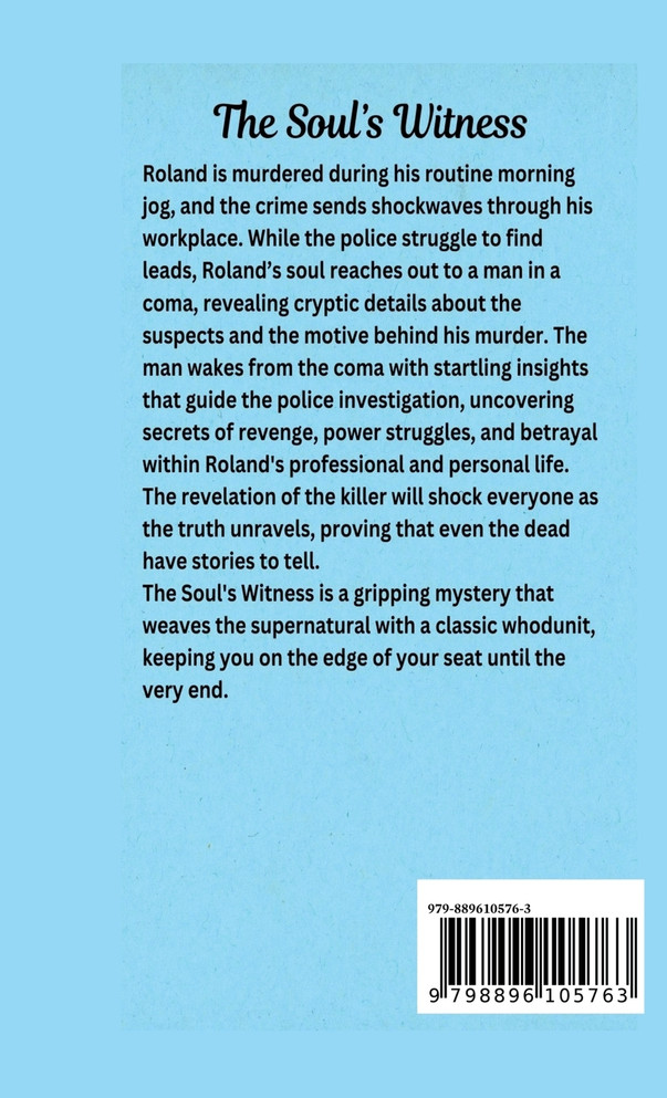 The Soul's Witness by Mathew Thomas (Hardcover)