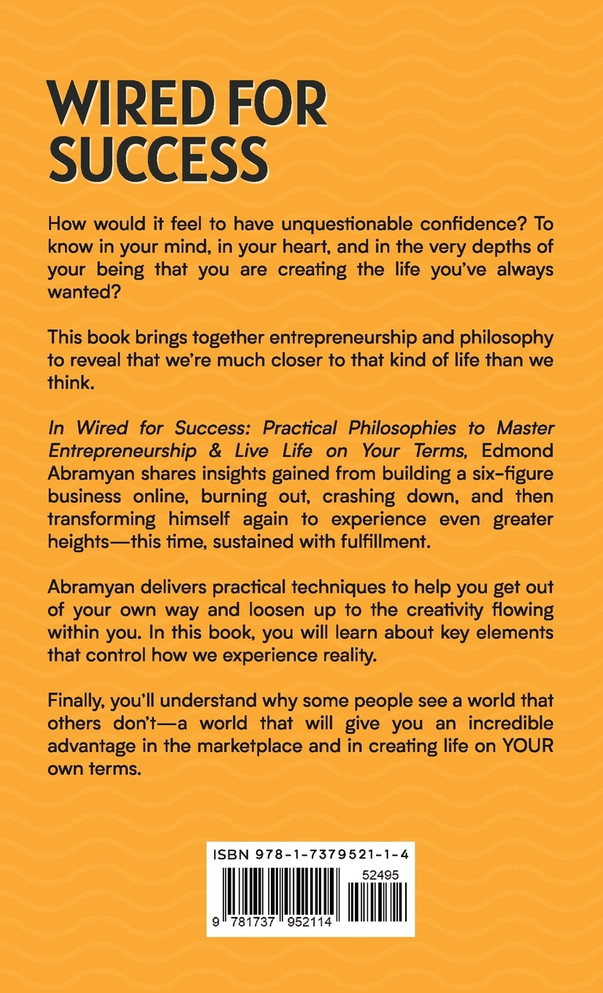 Wired for Success by Edmond Abramyan (Hardcover)
