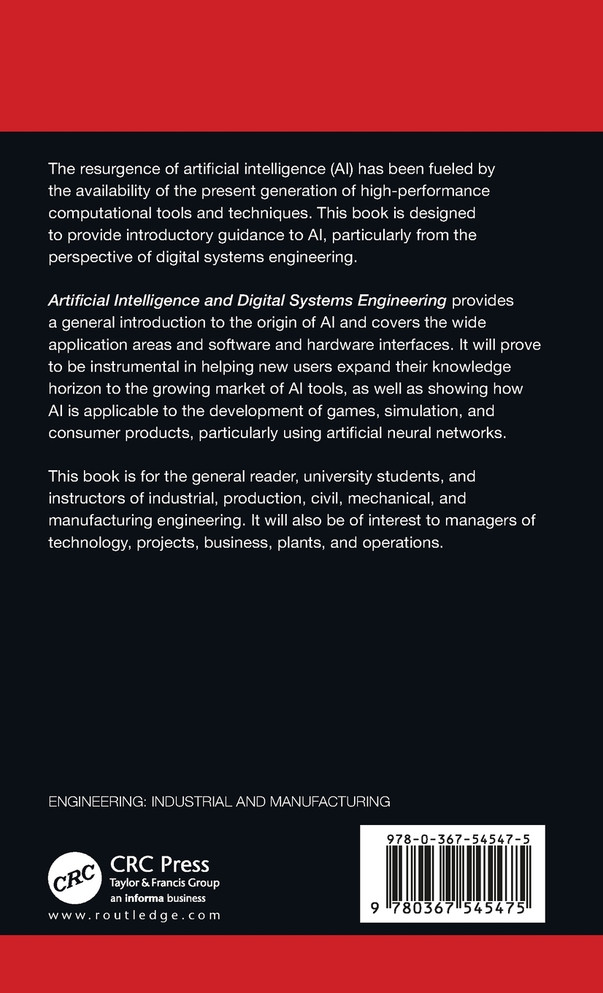 Artificial Intelligence and Digital Systems Engineering by Adedeji B. Badiru (Hardcover)