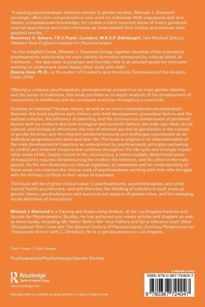 Masculinity and Its Discontents by Michael J. Diamond (Paperback)