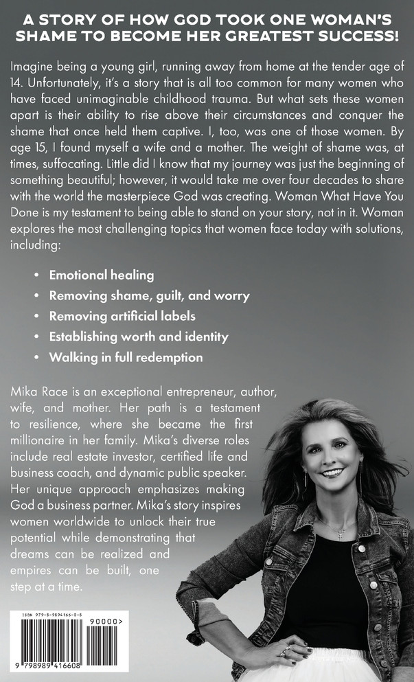 Woman : What Have You Done by Mika Race (Hardcover)