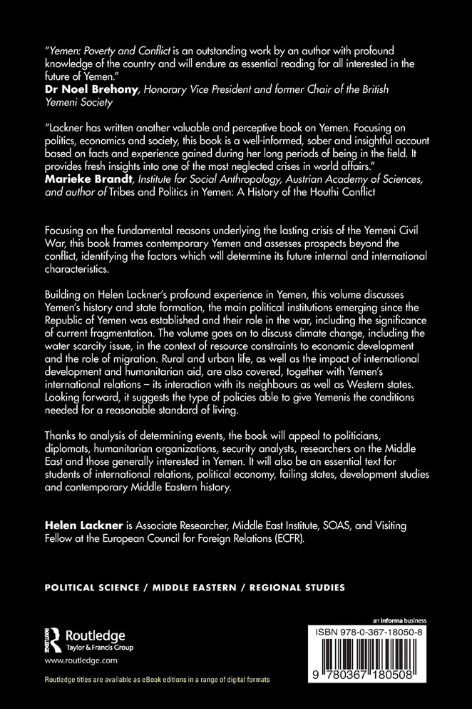 Yemen : Poverty and Conflict by Helen Lackner (Paperback)