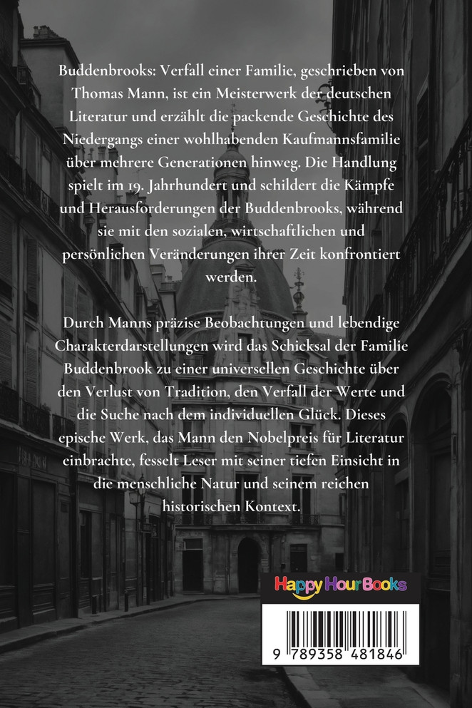 Buddenbrooks : Verfall einer Familie by Thomas Mann (Paperback)