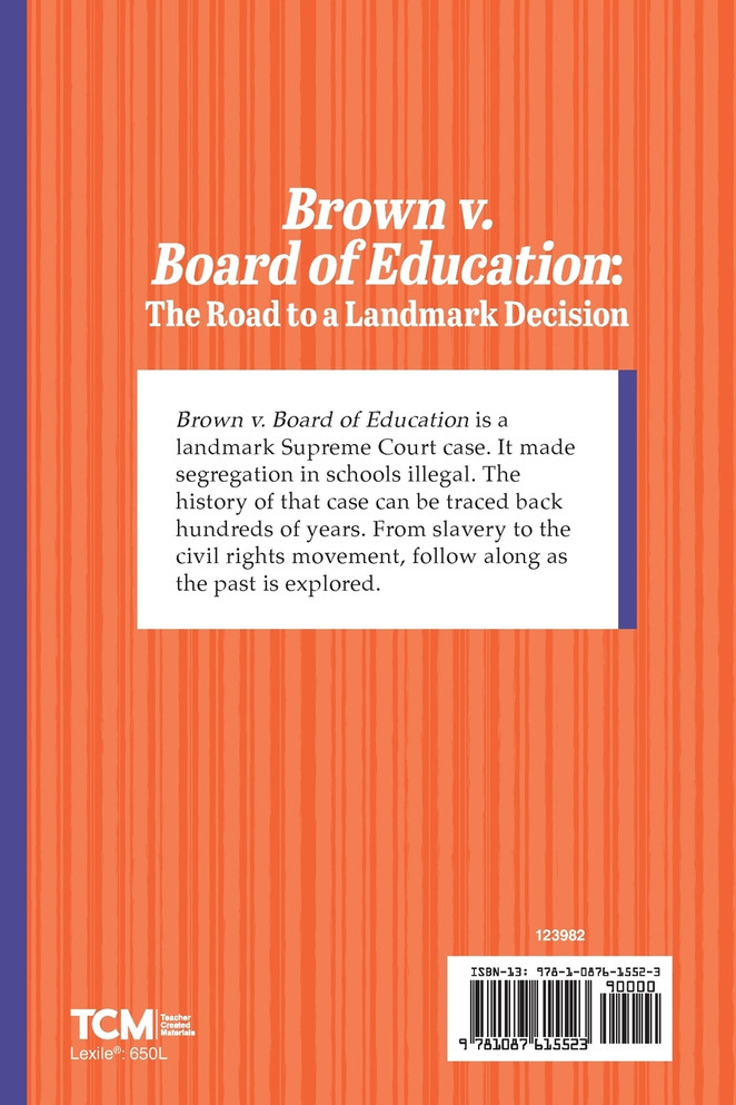 Brown v. Board of Education by Lorin Driggs (Paperback)