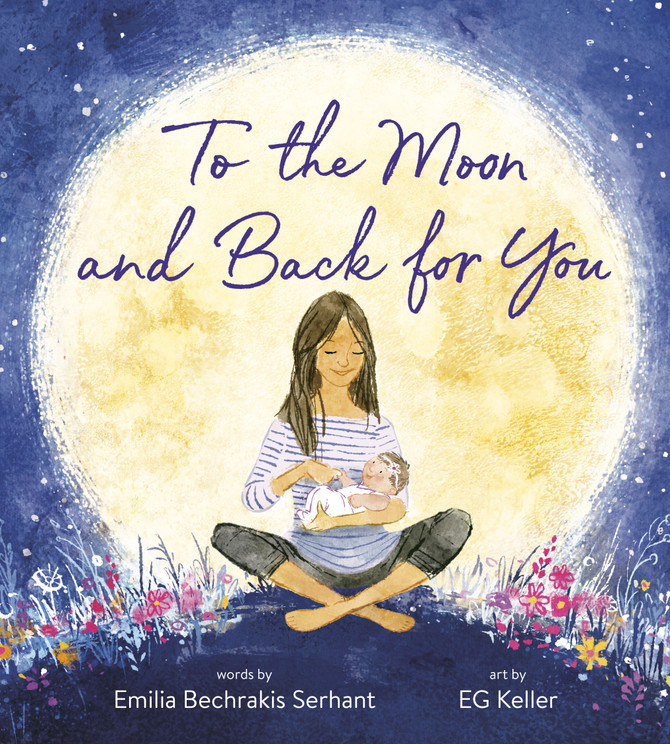 To the Moon and Back for You (Board book)