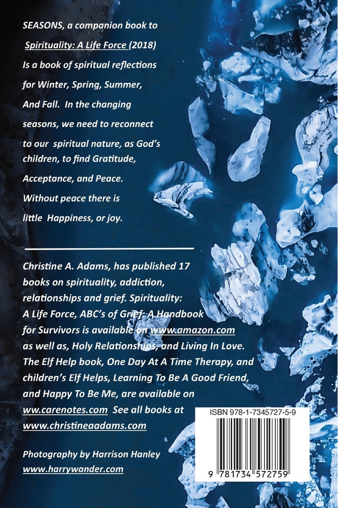 SEASONS : Spiritual Reflections For  Winter, Spring, Summer, and Fall by Christine A. Adams (Paperback)