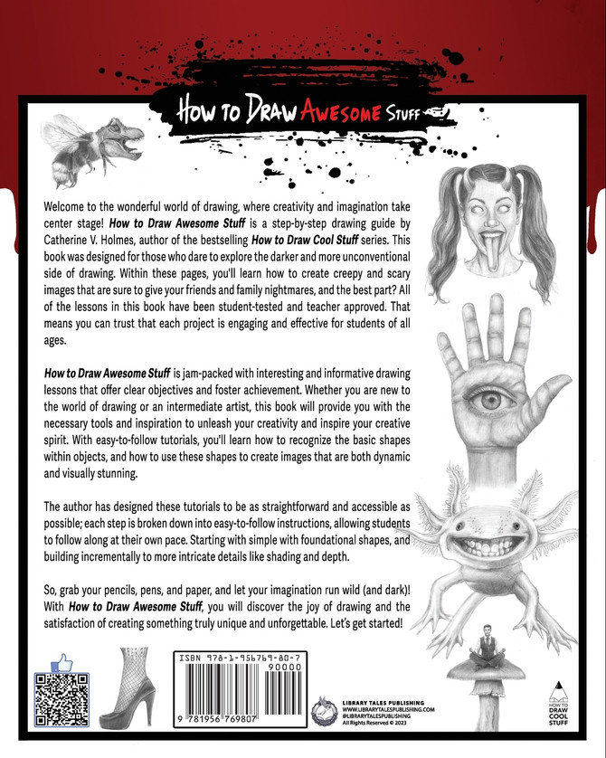 How to Draw Awesome Stuff by Catherine V Holmes (Paperback)