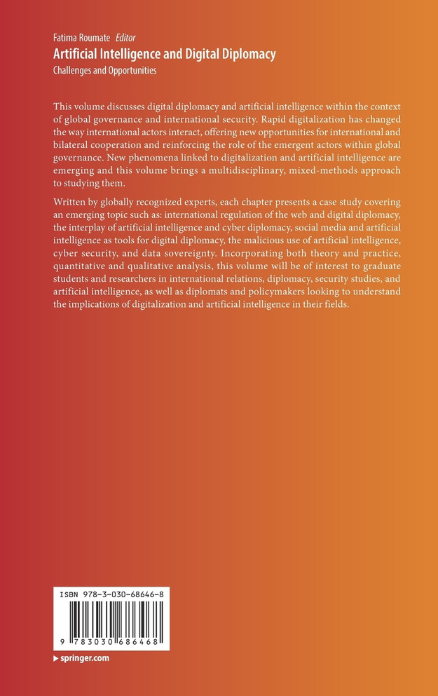 Artificial Intelligence and Digital Diplomacy by Fatima Roumate (Hardcover)