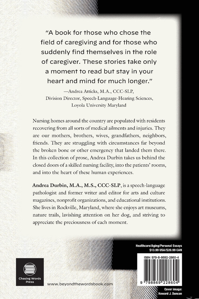 Beyond the Words : Exploring the Edges of Language and Life by Andrea Durbin (Paperback)