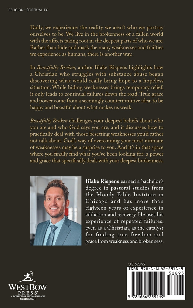 Boastfully Broken by Blake Rispens (Hardcover)