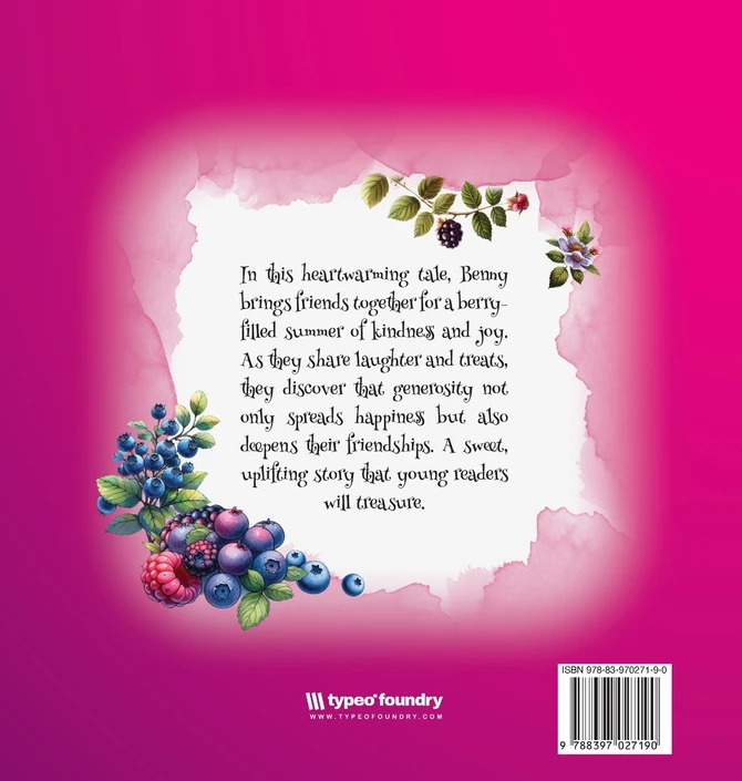 Benny the Panda - Sharing is Caring by Typeo Foundry (Hardcover)