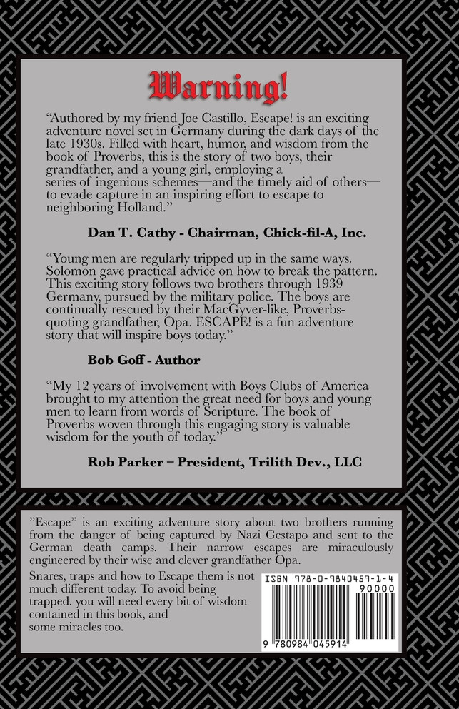 Escape! : Tips from the smartest guy ever. by Joe S. Castillo (Paperback)