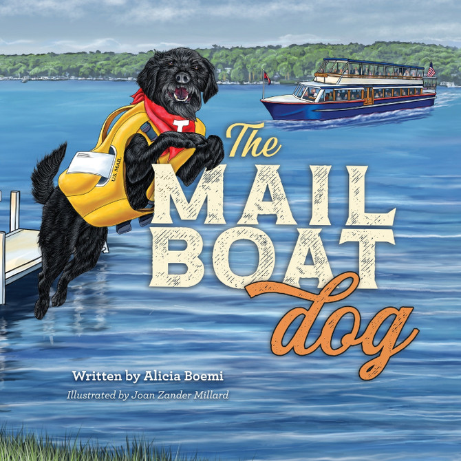 The Mailboat Dog by Alicia Boemi (Paperback)