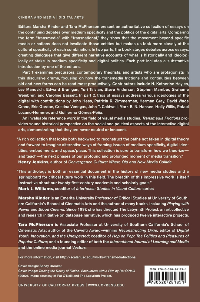 Transmedia Frictions