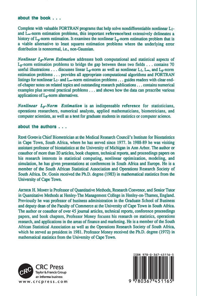 Nonlinear Lp-Norm Estimation