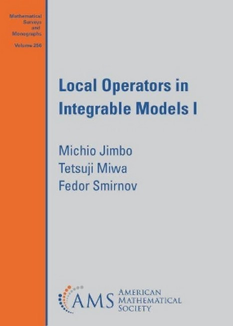 Local Operators in Integrable Models I