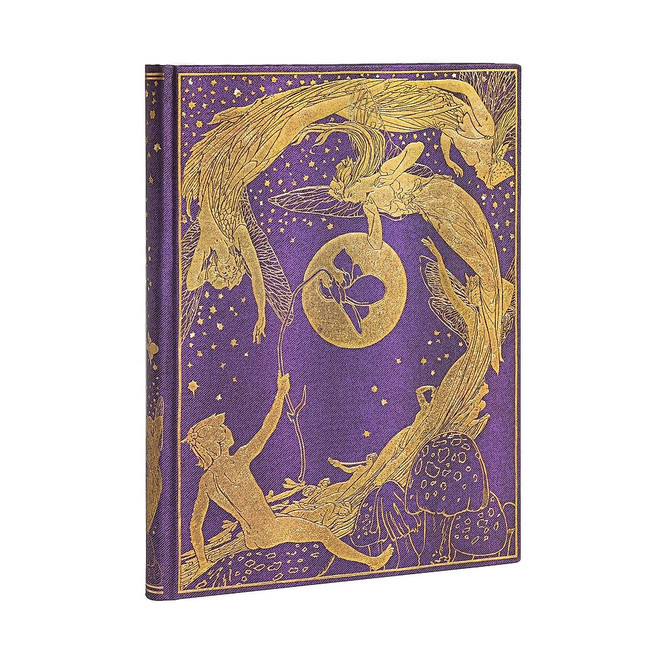 Violet Fairy Lined Hardcover Journal