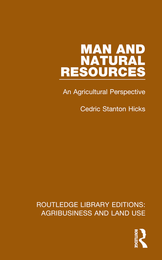 Man and Natural Resources