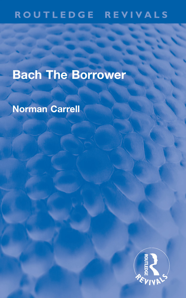 Bach The Borrower