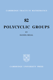 Polycyclic Groups
