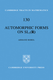 Automorphic Forms on SL2 (R)