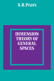 Dimension Theory of General Spaces