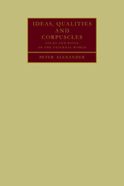 Ideas, Qualities and Corpuscles