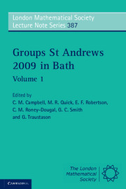 Groups St Andrews 2009 in Bath