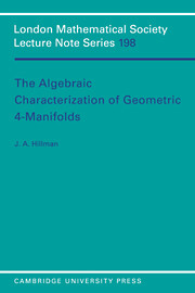 The Algebraic Characterization of Geometric 4-Manifolds