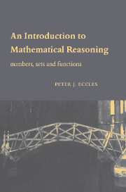 An Introduction to Mathematical Reasoning