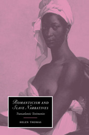 Romanticism and Slave Narratives