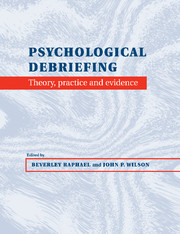 Psychological Debriefing
