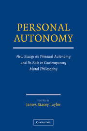Personal Autonomy