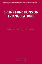 Spline Functions on Triangulations