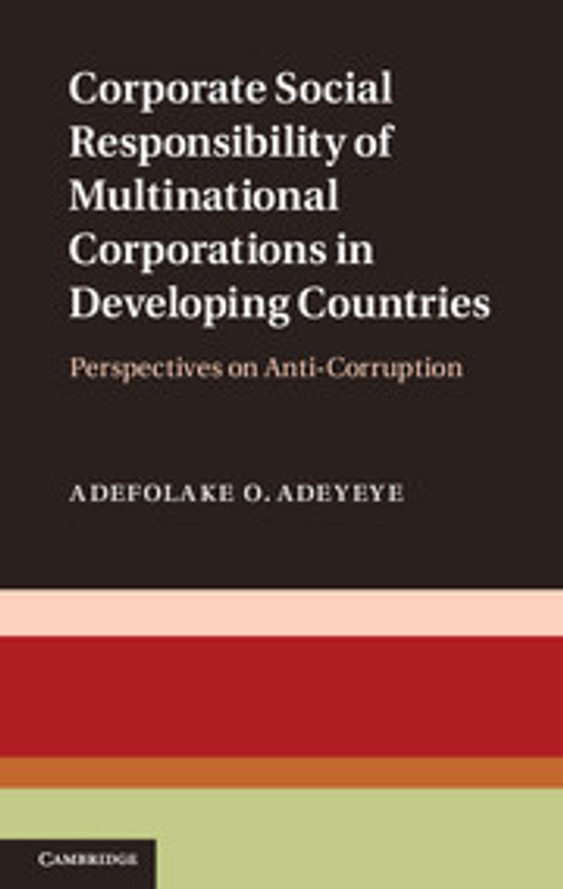 Corporate Social Responsibility of Multinational Corporations in Developing Countries
