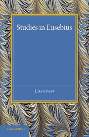 Studies in Eusebius