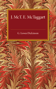 J. McTaggart E. McTaggart