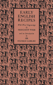 Early English Recipes