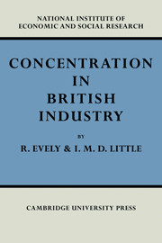 Concentration in British Industry