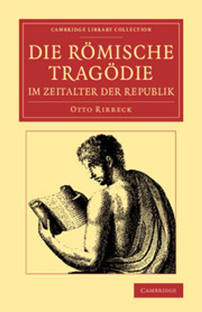 Die R&#246;mische Trag&#246;die im Zeitalter der Republik